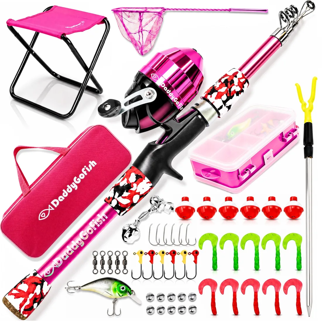 DaddyGoFish Kit de Pesca Infantil