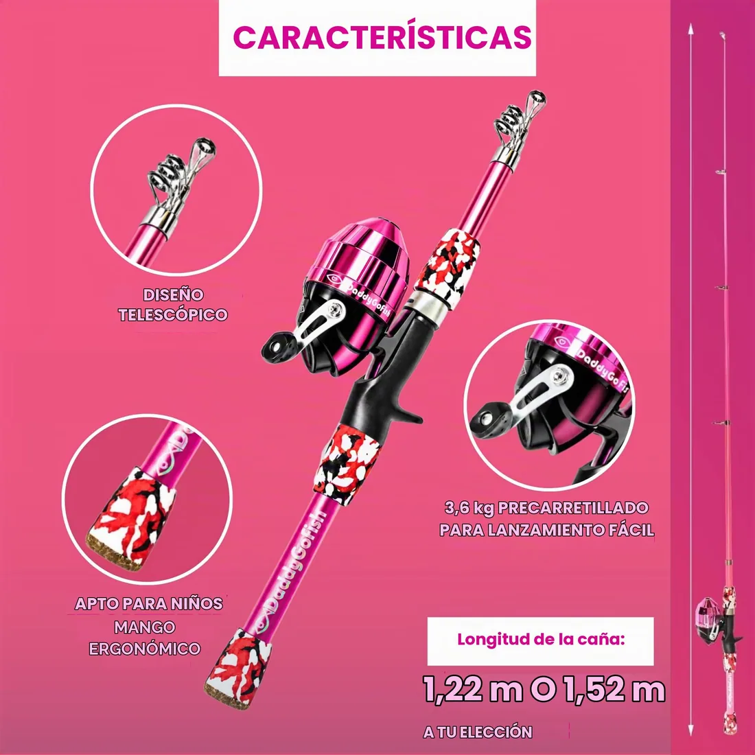DaddyGoFish Kit de Pesca Infantil — imagen 3