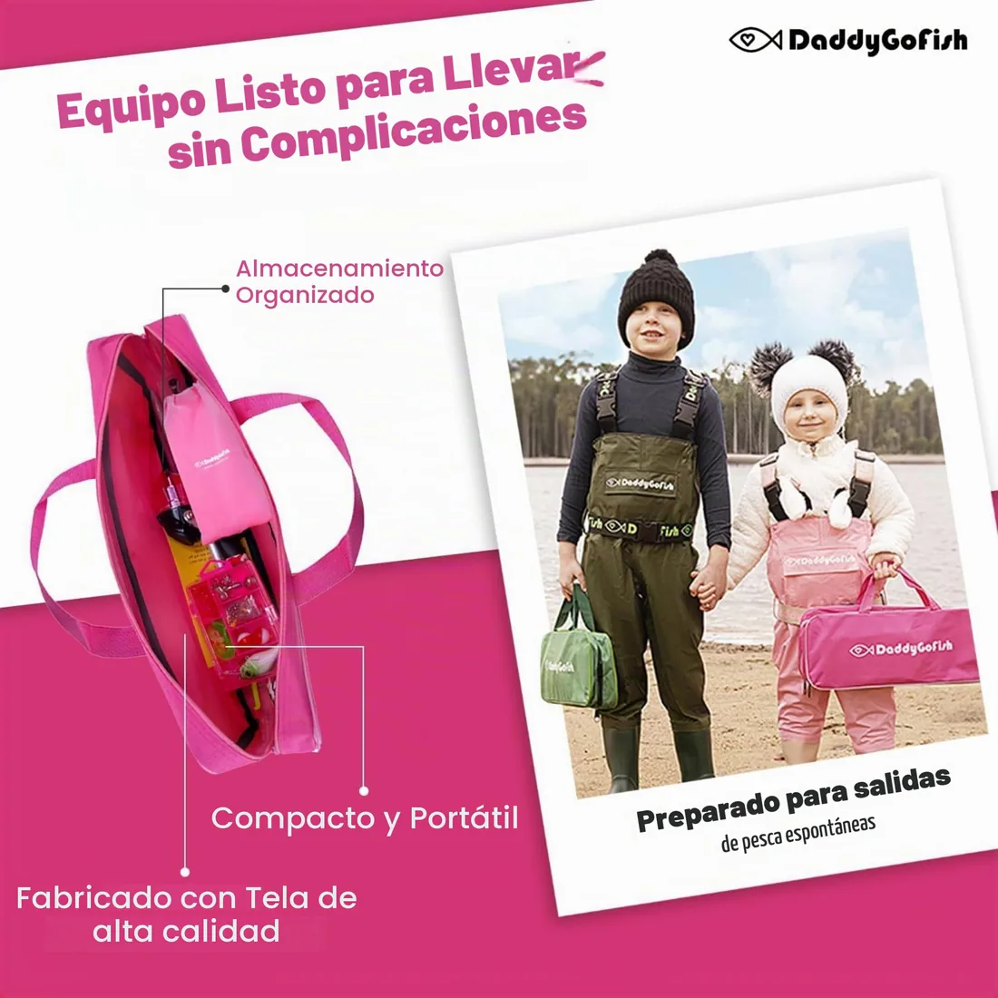 DaddyGoFish Kit de Pesca Infantil — imagen 5